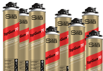 Профессиональная монтажная пена Sila Pro ТорGun 65L
