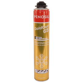 Пена профессиональная монтажная PENOSIL GOLDGUN 65 зимняя