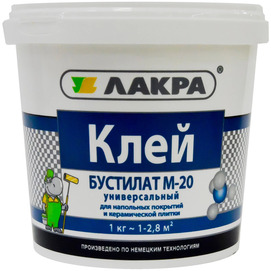 Клей Бустилат М-20 Лакра Л-С, фасовка 1 и 2,5 кг